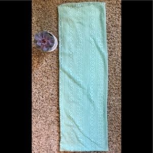 Mint Green Infinity Scarf